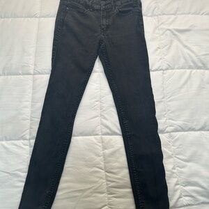 Abercrombie & Fitch Black Skinny Jeans Sleek Fit